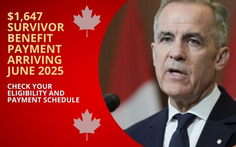 $1,647 Survivor Benefit Payment Arriving June 2025 – Check Your Eligibility and Payment Schedule