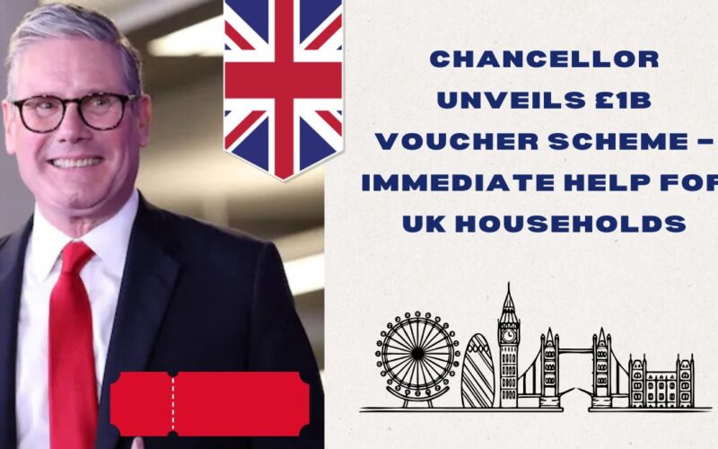 Chancellor Unveils £1B Voucher Scheme – Immediate Help for UK Households